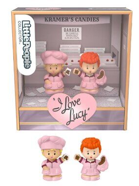 NEW 2024 2Pc FP Little People Collector Kramer's Candies I Love Lucy Set-Ethel